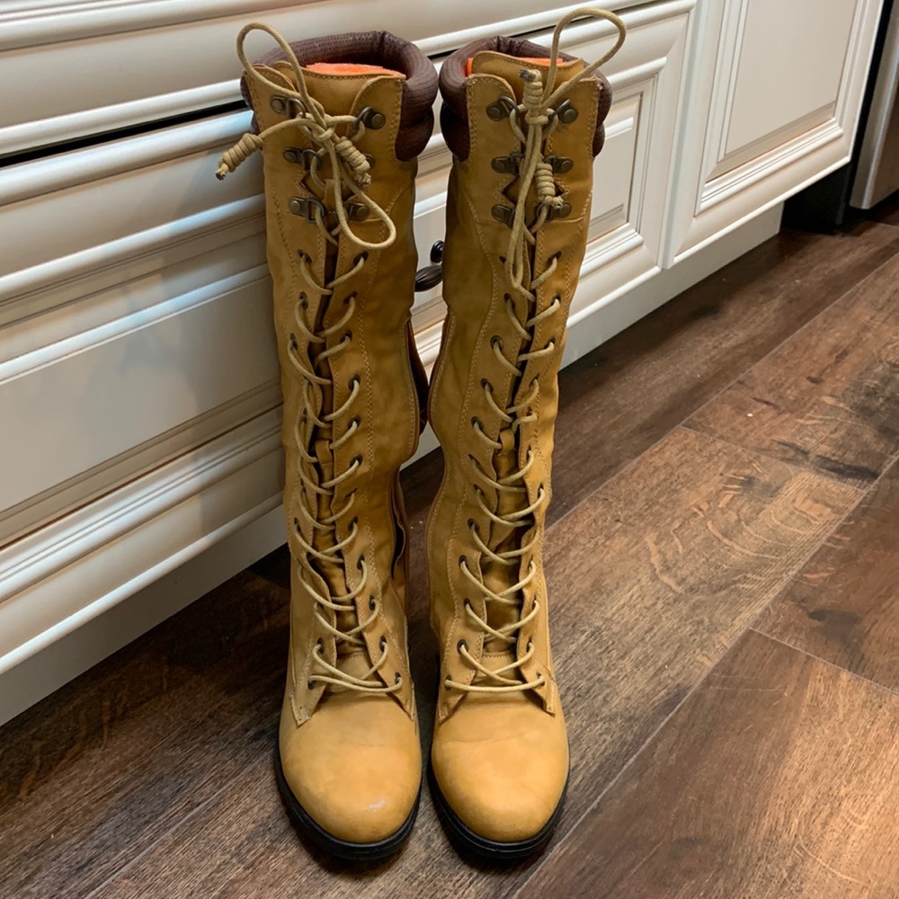 AU Underground knee length boots, size 9